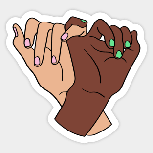 sisterhood promise Sticker